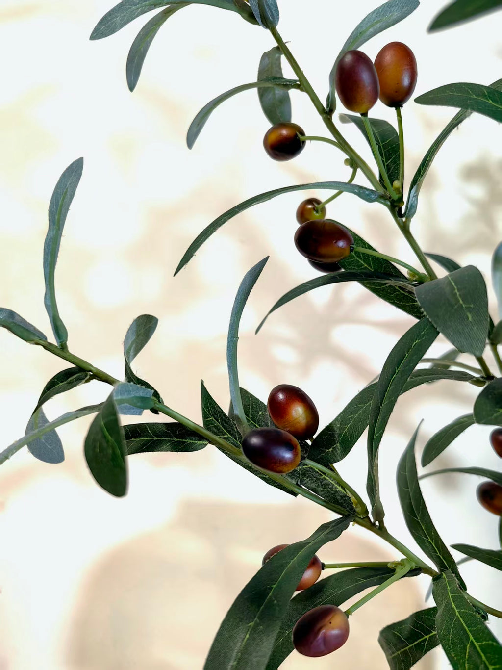 Faux Olive Branches 3 Pack – 4 Forks with Olives